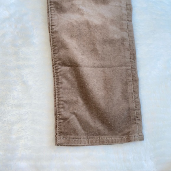 GAP Brown Flare Bootcut Jeans Suede Pants New Size 27 - Picture 5 of 9